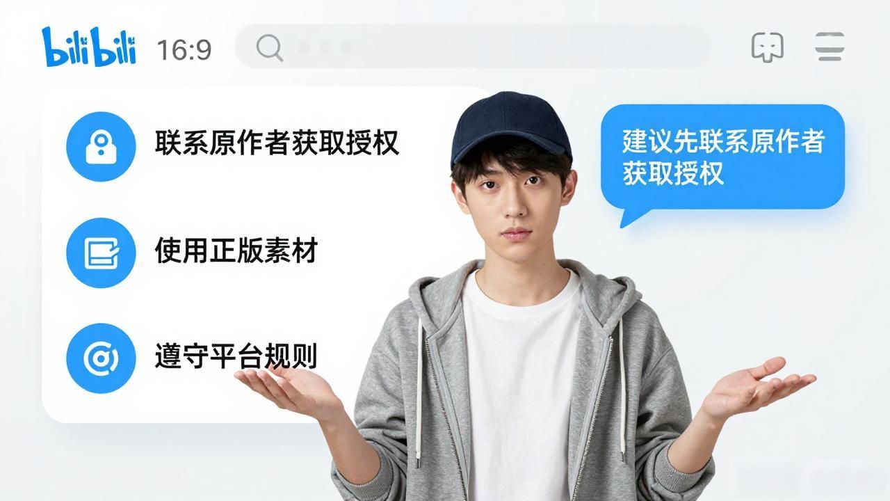 B站视频不能转播？老UP主亲测3招解决，新手必看
